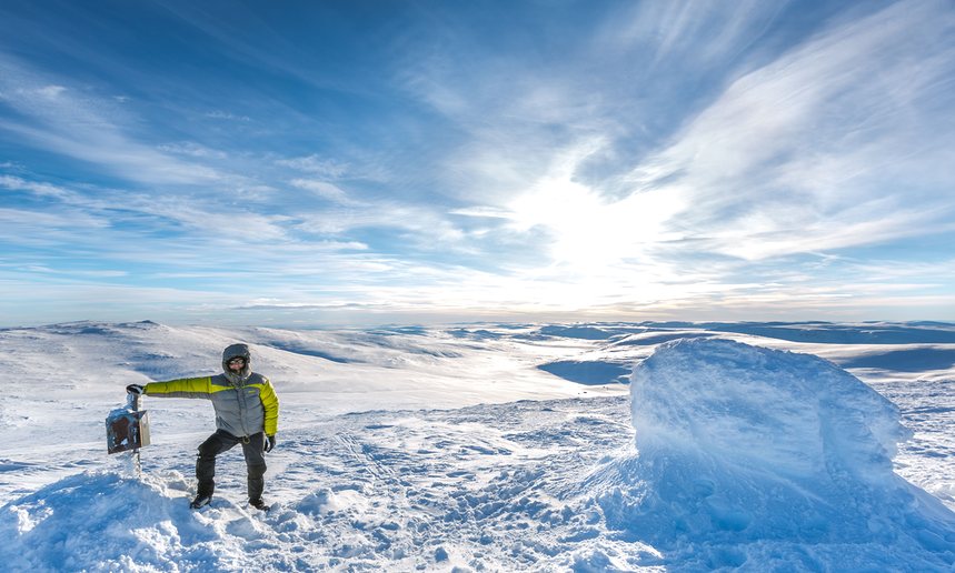 summit of Halti